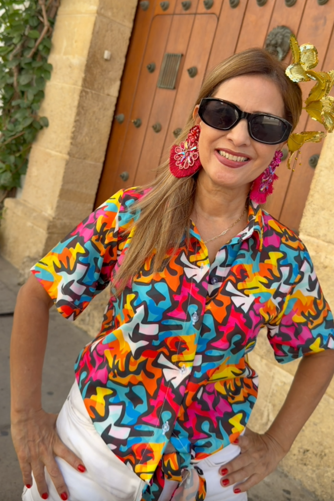 Caribeña Dama Boton