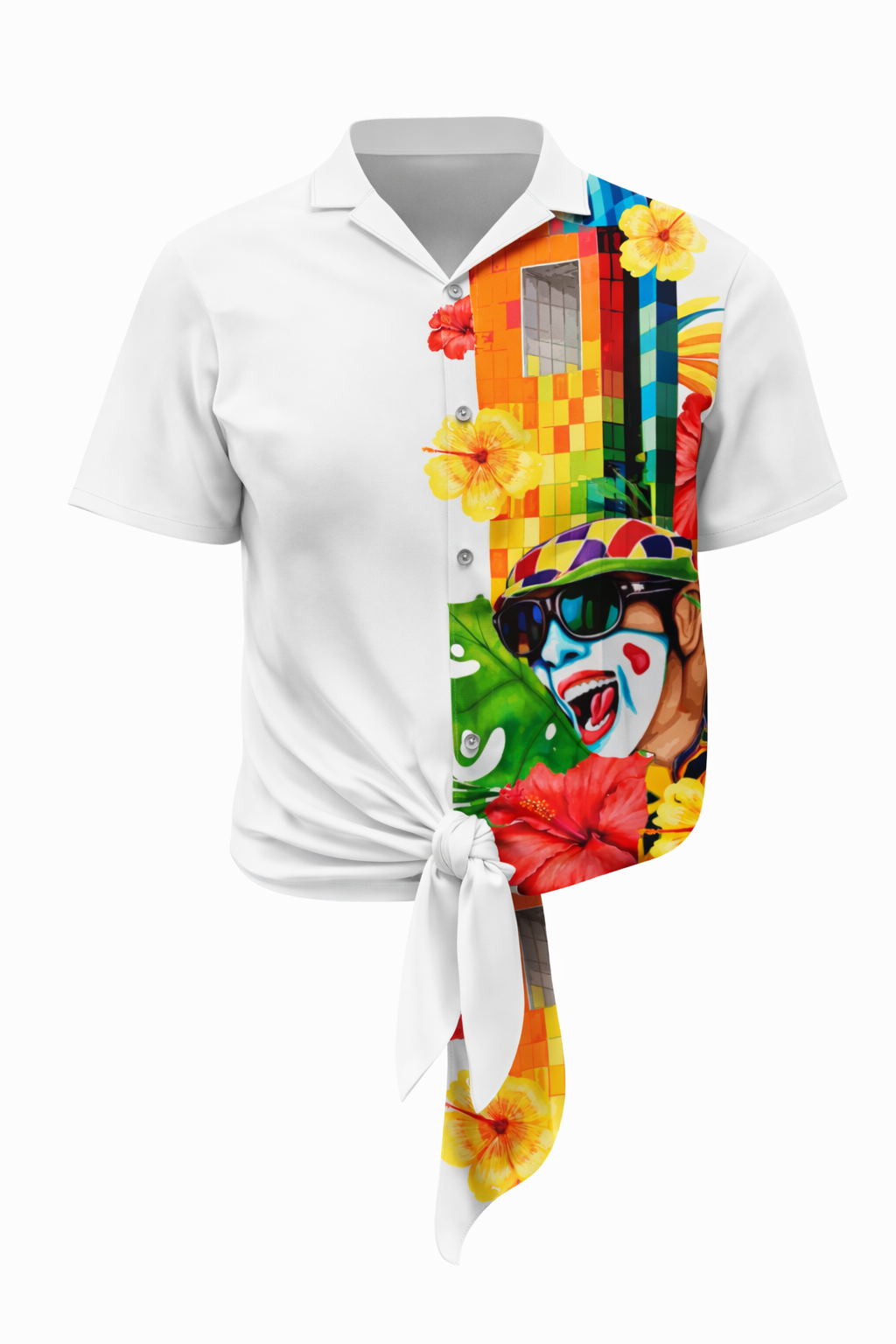 Ventana Congo Dama Botón