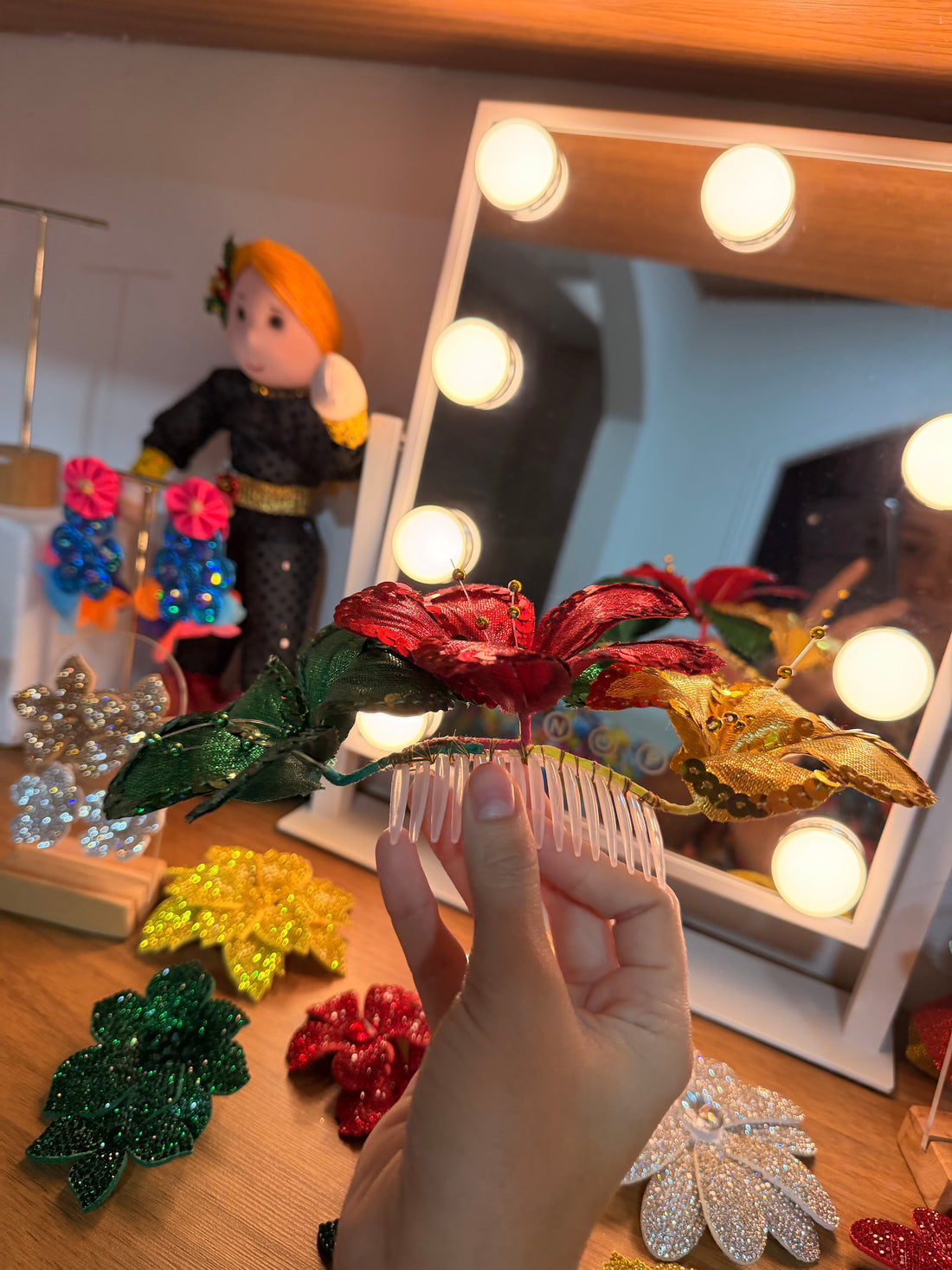 Tocado Cayena Garabato