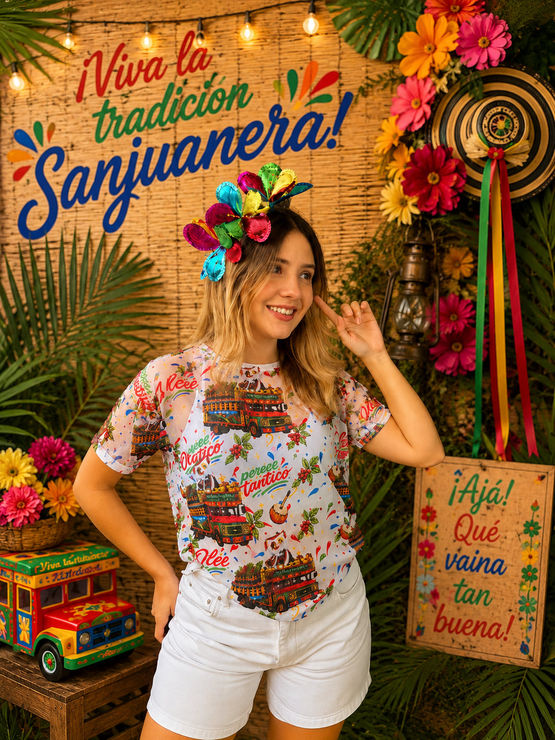 Camiseta Malla Chiva San PEDRINA