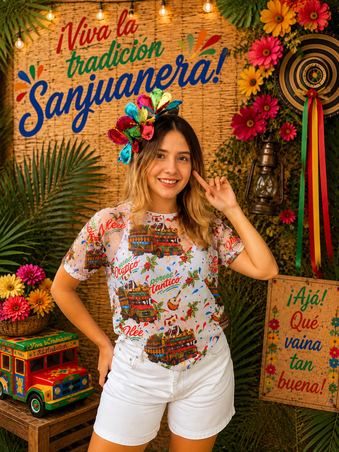 Camiseta Malla Chiva San PEDRINA