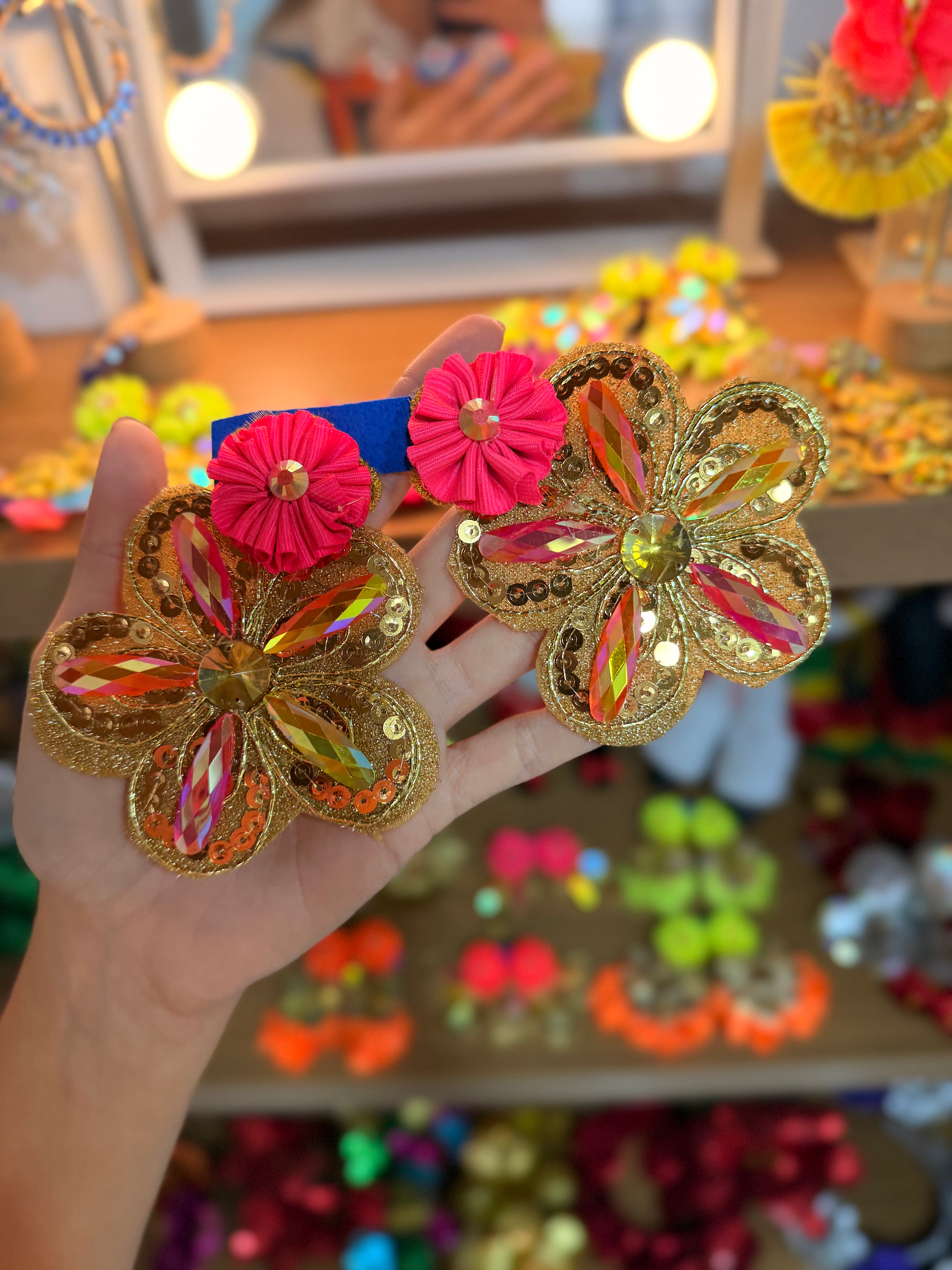 Aretes Flor