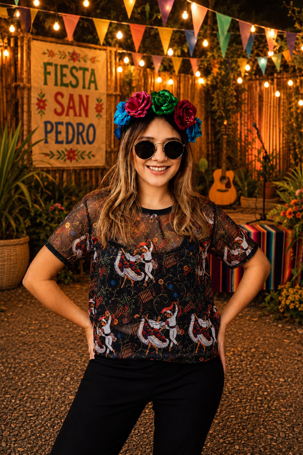 Camiseta Malla Son Bambuco