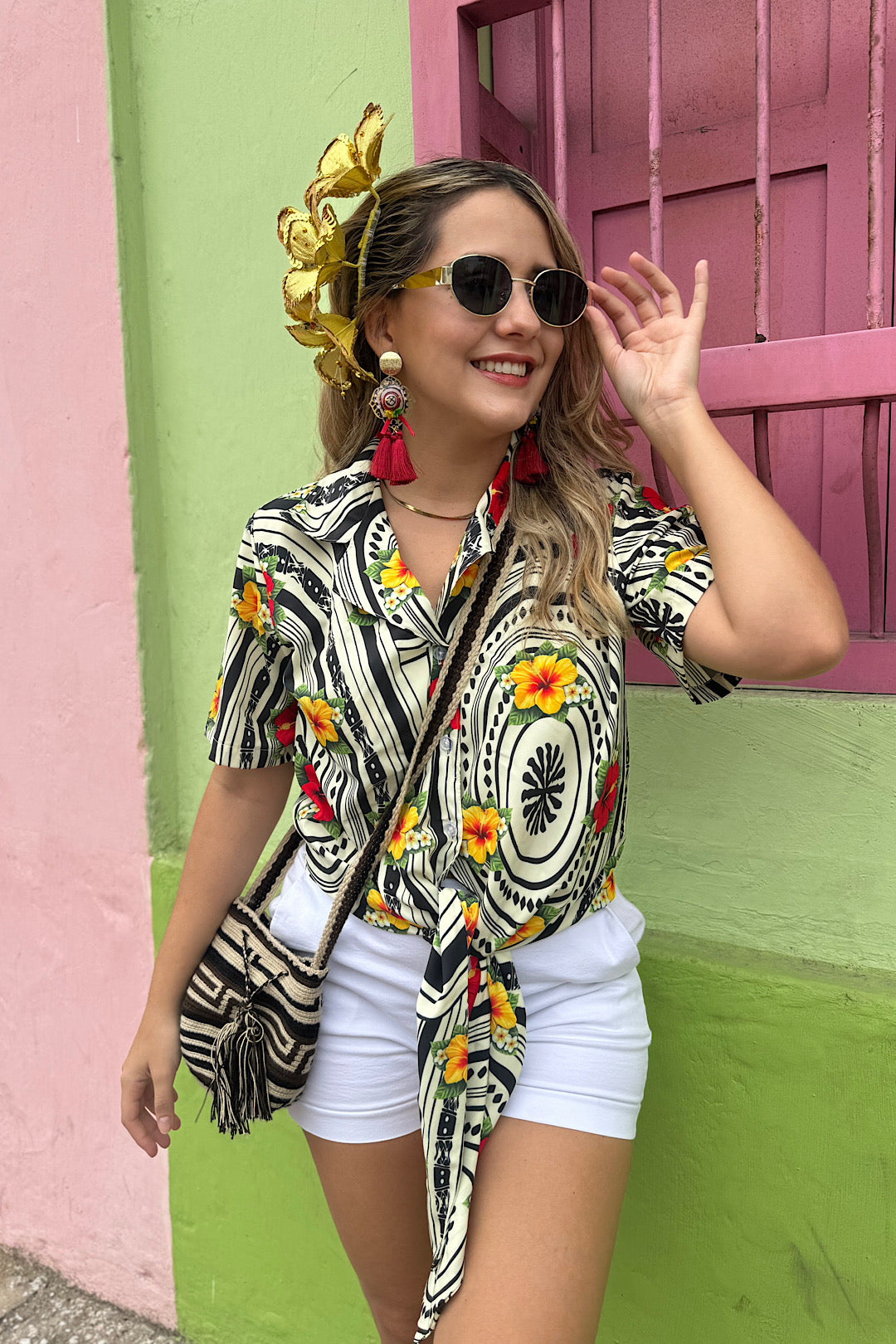 Sombrero Vueltiao Dama Boton