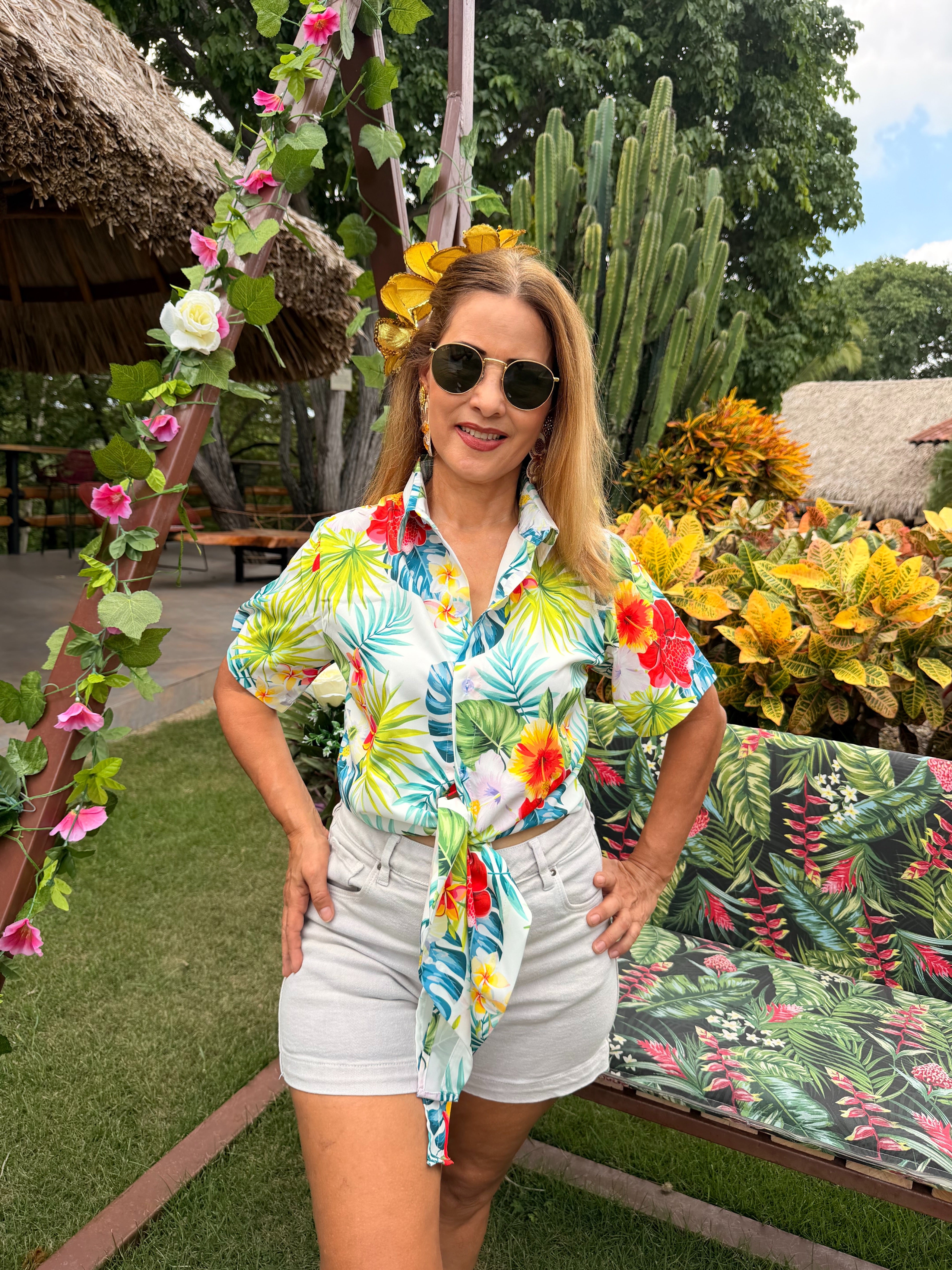 Floresta Dama Botón