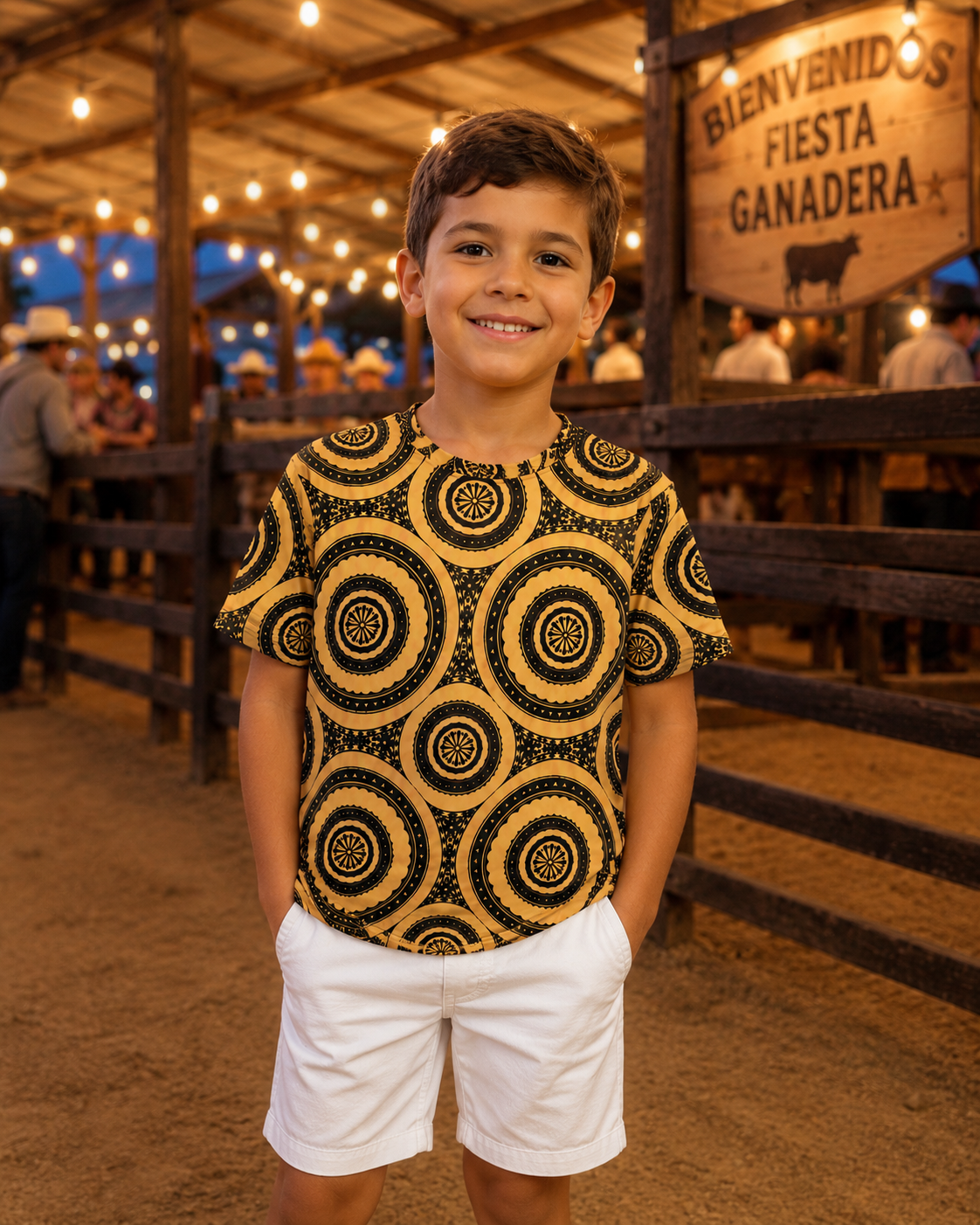 Camiseta Sombrero Hombre