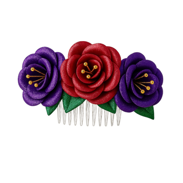 Tocado Rosa Morado