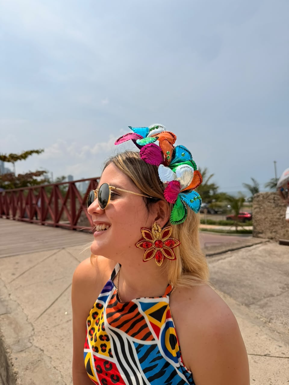 Tocado Multicolor